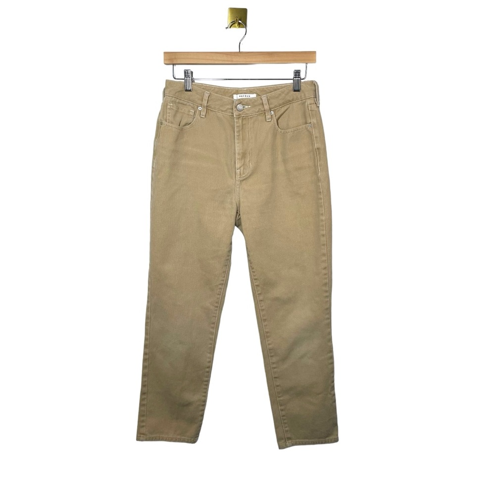 PacSun Women's Straight Leg Jeans - Light Tan - Picture 5 of 14